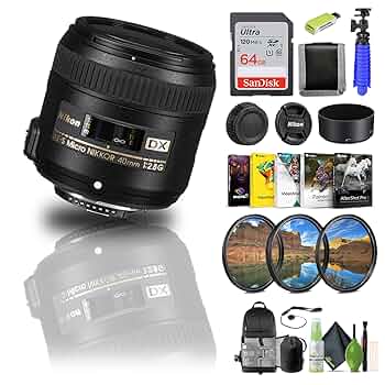 Amazon.com: Nikon - AF-S DX Micro-NIKKOR 40mm f/2.8G Macro